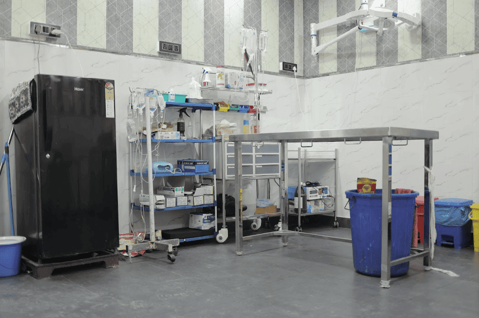 Sanctuary recovery area and boarding